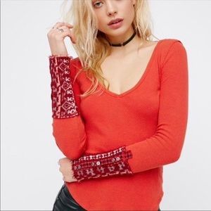 COPY - Free People Art School cuff Thermal💞. NWT